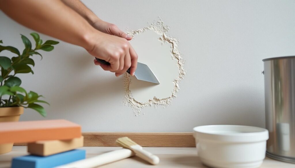 découvrez des astuces efficaces pour boucher un trou dans un mur et obtenir un résultat propre et durable, même si vous êtes débutant en bricolage.