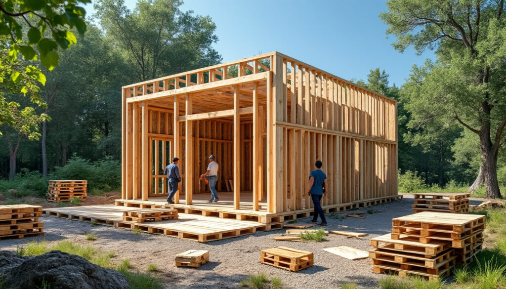 découvrez nos astuces pour construire une maison en palettes, un habitat écologique et économique alliant durabilité et économies.